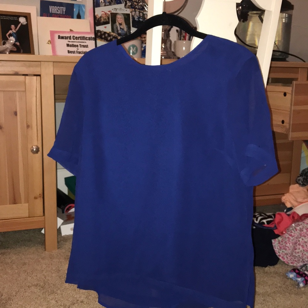 Blue blouse